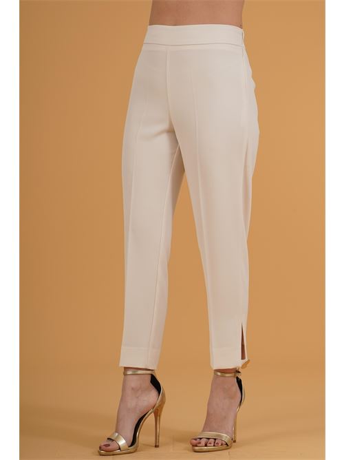 Pantalone in viscosa GM by Gai Mattiolo | GM3736BURRO